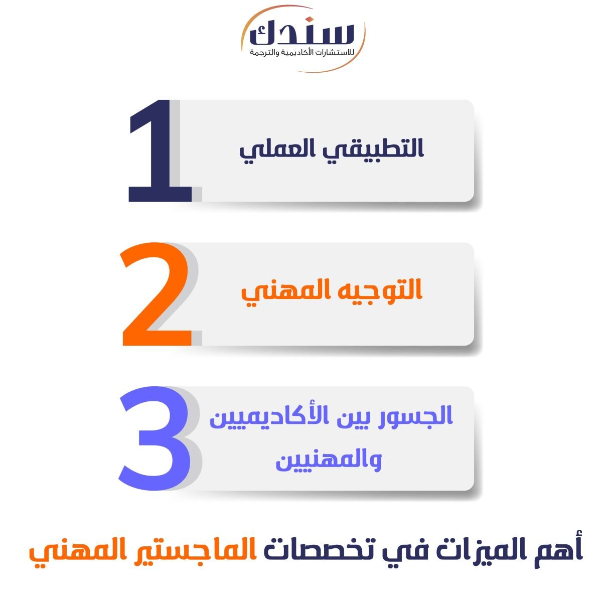 أهم الميزات في تخصصات الماجستير المهني